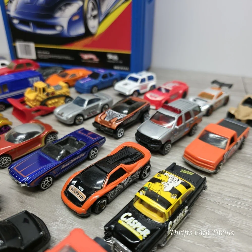 Hotwheels 48 Car Carry Case Style No. 20020 -‎ Full 48+ Cars Mixed Brands/Years